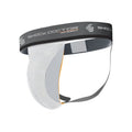 Athletic Supporter with Cup Pocket - Adult Large, White, Sports Support Gear