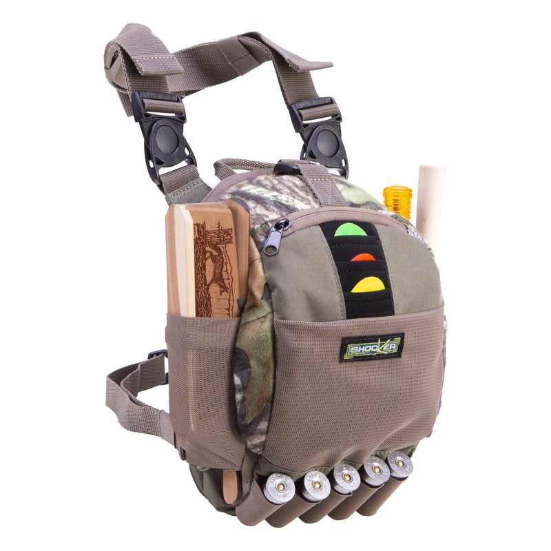 Turkey Hunting Pack with Mossy Oak Obsession Camo - Versatile Waist, Sling, Chest & Thigh Rig