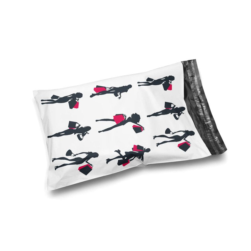 100 Pack 10x13 Poly Mailer Envelopes - Waterproof Self-Sealing Shipping Bags