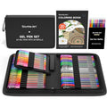 120 Pack Colored Gel Pen Set with 60 Refills - Vibrant Art & Writing Supplies