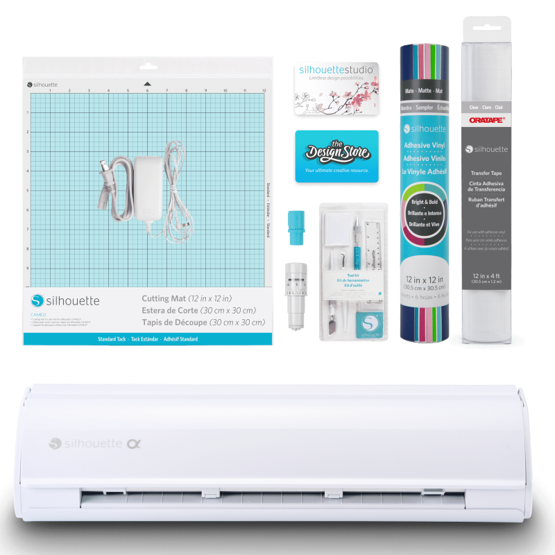 Silhouette Cameo 5α Cutting Machine Basic Bundle for Vinyl Crafts