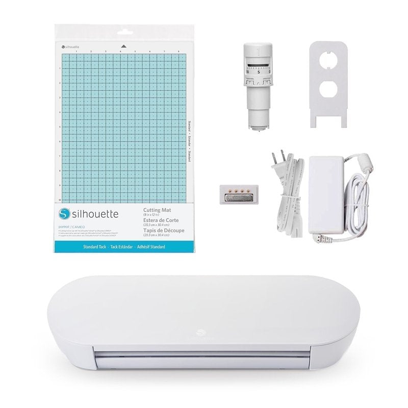 Silhouette Portrait 4 Cutting Machine - Wireless Bluetooth Die-Cut with AutoBlade & 50 Designs