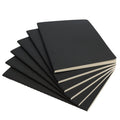 A5 Soft Cover Paper Journal Notebook Set - 6 Pack, 5.5 x 8.3 Inches, Multiple Colors