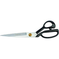 12-Inch Tailor Scissors - Heavy Duty Chrome-Plated Blades & Rubber Handles