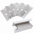 High Carbon Steel Razor Blades 100-Pack for Paint, Glass & Surface Scraping
