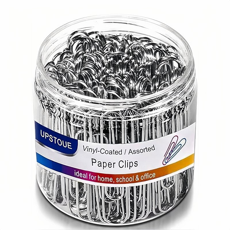 Large Silver Jumbo Paper Clips 2 Inch, Rust-Resistant Office Supplies