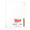 Siser EasySubli Sublimation Heat Transfer Vinyl 8.4x11 Inches 15 Pack for Cotton & Dark Fabrics