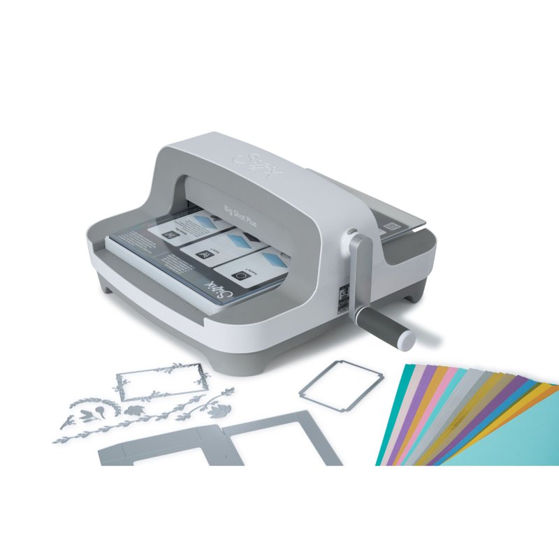 Die Cutting & Embossing Machine with Starter Kit - Big Shot Plus, 9" Opening