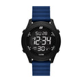 Digital Wristwatch for Men - Skechers Rosencrans Black & Navy, Water Resistant