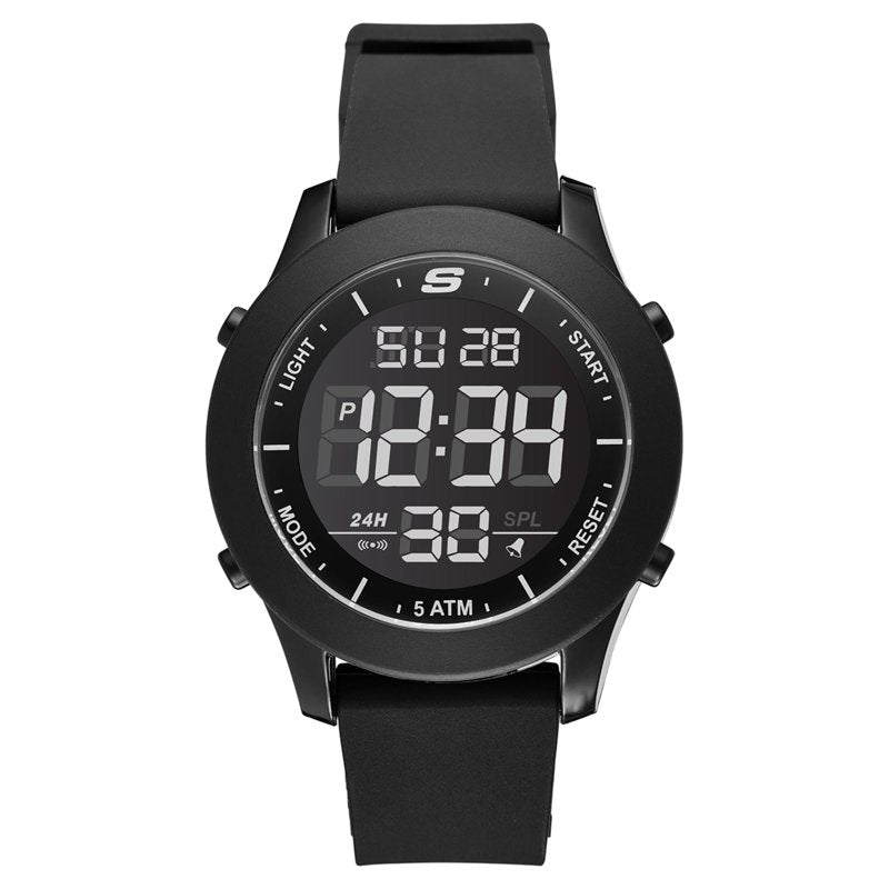 Digital Chronograph Watch for Men and Women - Water Resistant, Alarm & Backlight