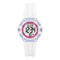 Digital Wristwatch for Women - Skechers Anoka, White Polycarbonate Case SR2151W