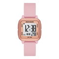 Skechers Women's Holmby Digital Blush Silicone Watch - 34mm Sporty Digital Timepiece