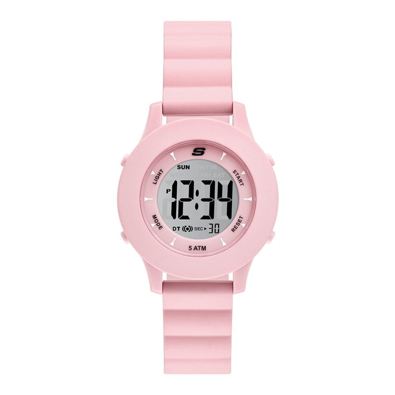 Digital Wristwatch for Women with Blush Strap - Skechers SR6332W