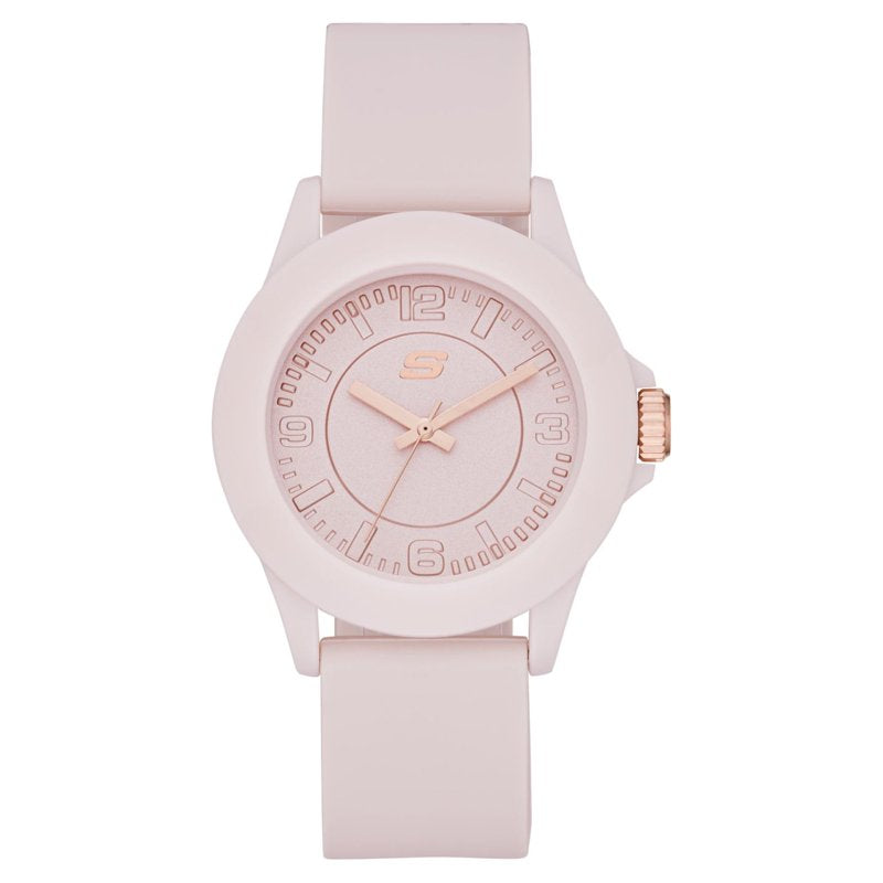 Skechers Women's Quartz Sport Watch with Silicone Band - Water Resistant