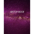 Children's Space Themed Sketch Book for Drawing and Painting - 8.5x11 Paperback