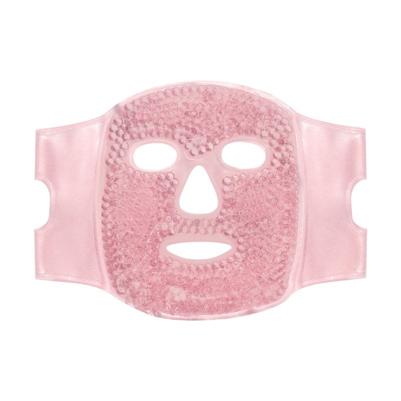 Cryochill Ice Beaded Face Mask for De-Puffing and Cooling - Dual-Sided Design