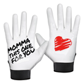 Ultra Sticky Football Receiver Gloves - Lightweight, Durable, Padded Comfort
