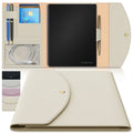 Slim Vegan Leather Organizer Cover for Rocketbook A5 Journals and Planners