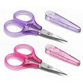 Mini Travel Scissors 3-Inch Sharp All-Purpose Craft & Sewing Scissors
