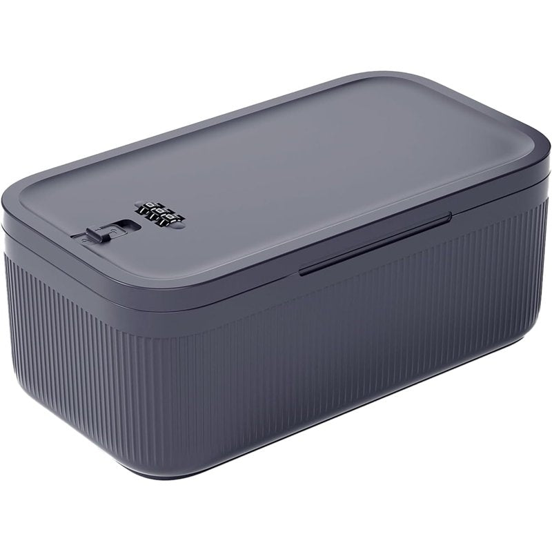 Small Lockable Storage Box with 3-Digit Combination for Medications & Snacks