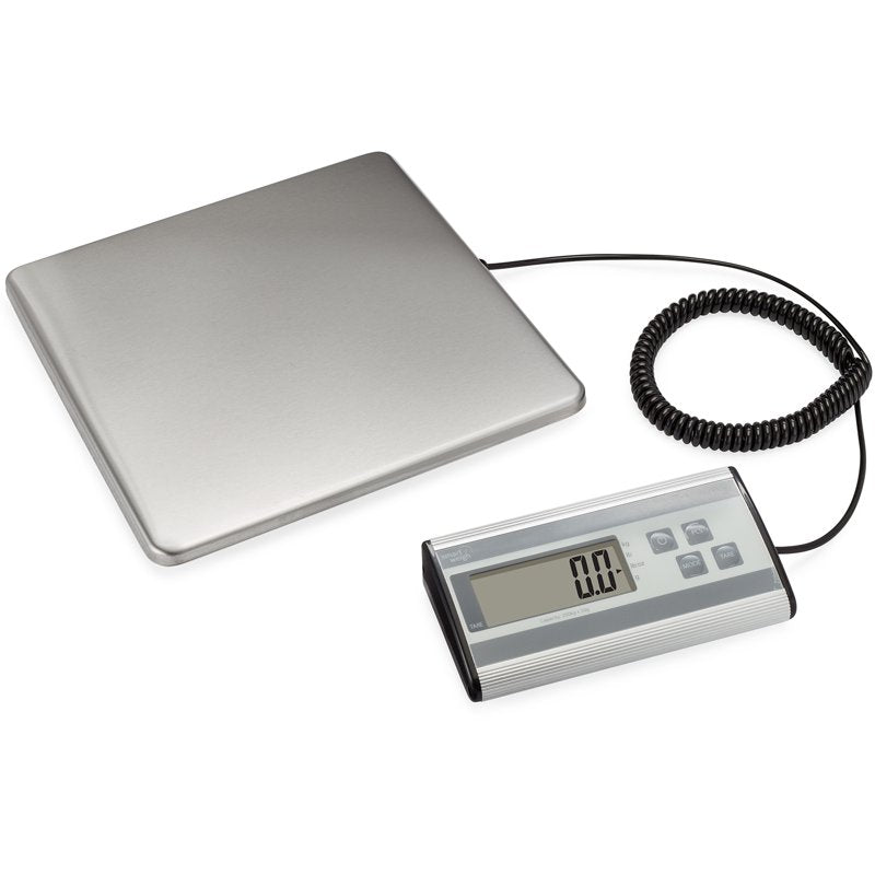 Heavy Duty Digital Shipping Scale 440 lbs Capacity with Stainless Steel Platform