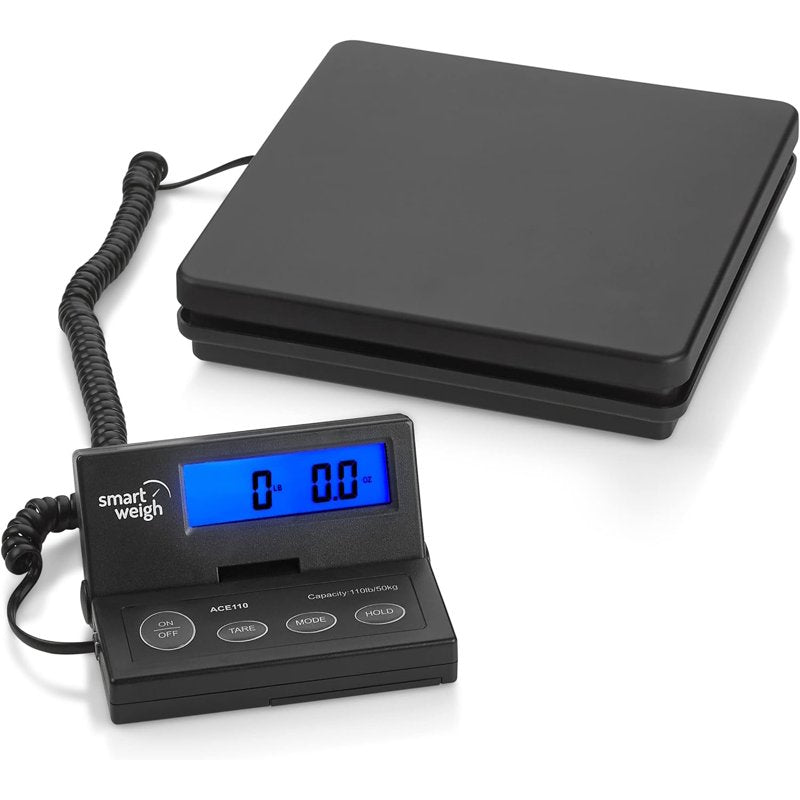 Digital Postal Shipping Scale 110 lbs with Backlit LCD for USPS UPS