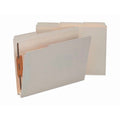Manila File Folder with 1 1/2 Inch Expansion and Fasteners - Letter Size, 50 Pack