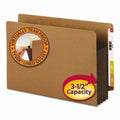 Reinforced Legal File Pocket with Straight End Tab 3.5 Inch Expansion - Redrope