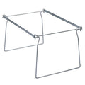 Hanging Folder Frames for File Cabinets - Scored Steel, Gray, 2 Pack