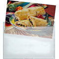 Self-Adhesive Poly File Pockets 6x4 Inch Clear Pack of 100 - Organize Files