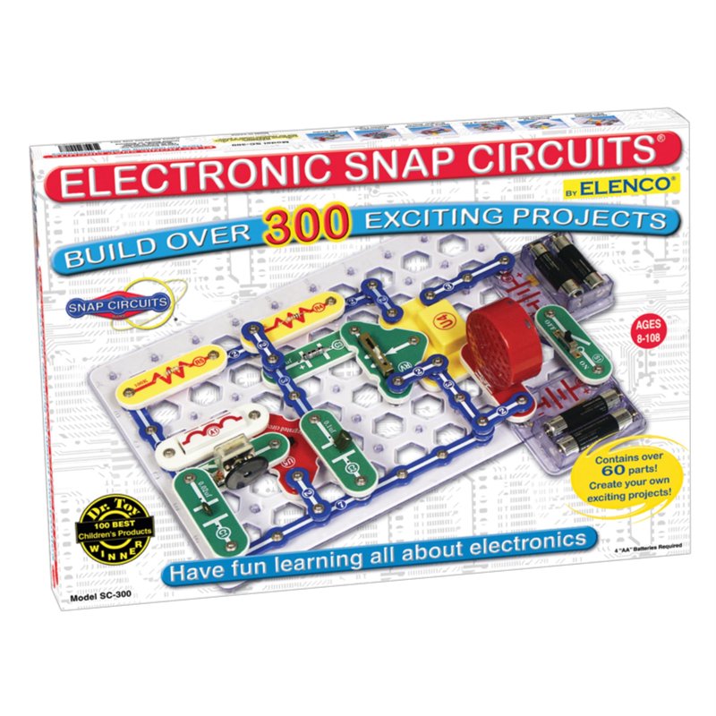 Electronic Science Kit for Kids - 305 Projects STEM Educational Toy with 60+ Parts