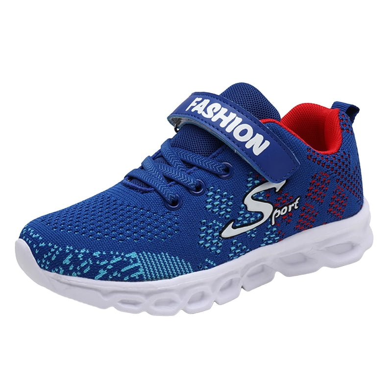 Kids Athletic Tennis Shoes Lightweight Mesh Sneakers for Boys Girls Size 11.5