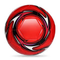 Bestek No. 5 Soccer Ball - Red Variation for Youth & Adults, PU Surface, Durable Training Ball