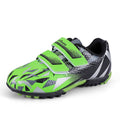 MiFeloo Kids Soccer Cleats 6.5 Toddler Green-Black, Hook & Loop Straps, Turf/Outdoor