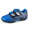Toddler Soccer Cleats Outdoor Kids Football Shoes 8 Toddler Blue