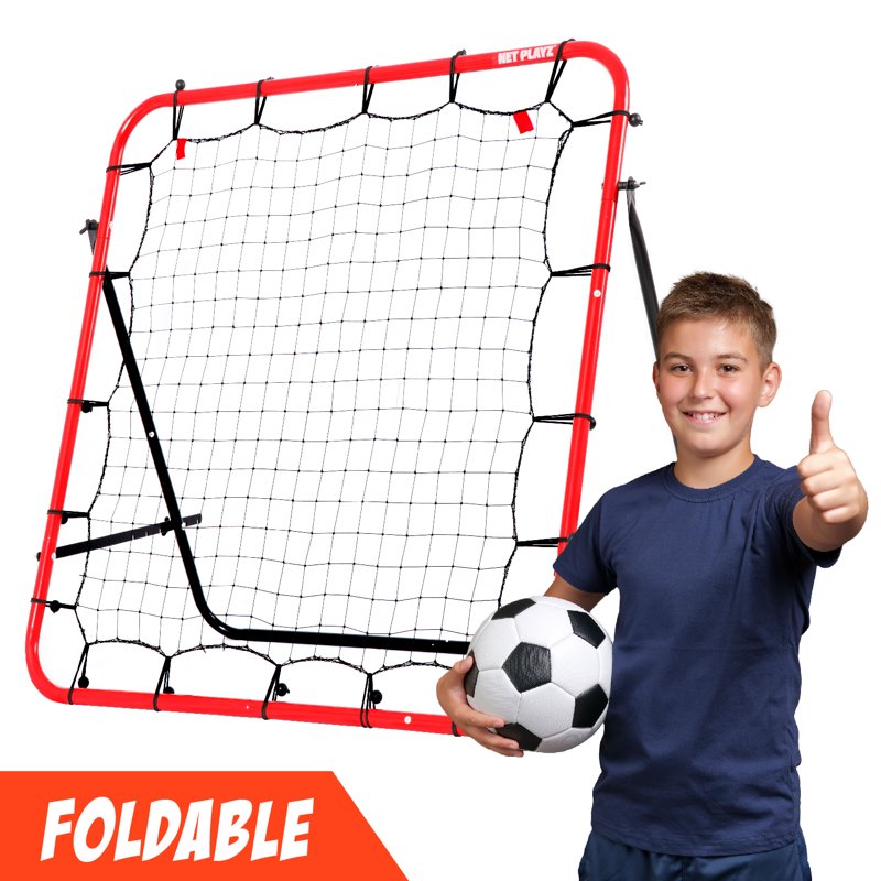3x3ft Soccer Rebounder Net Training Practice Net – Kid & Teen Skill Training