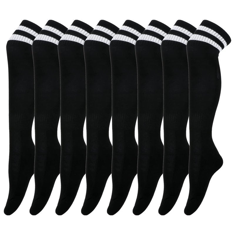 Unisex Soccer Socks for Kids & Adults - Knee High Sports Team Socks