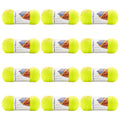 Neon Yarn Bulk Pack for Knitting Crochet Weaving Arts & Crafts - 12 Colors