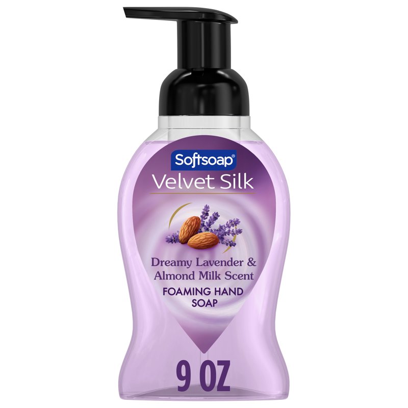 Softsoap Velvet Silk Foaming Hand Soap - Lavender & Almond Milk, 6 Pack