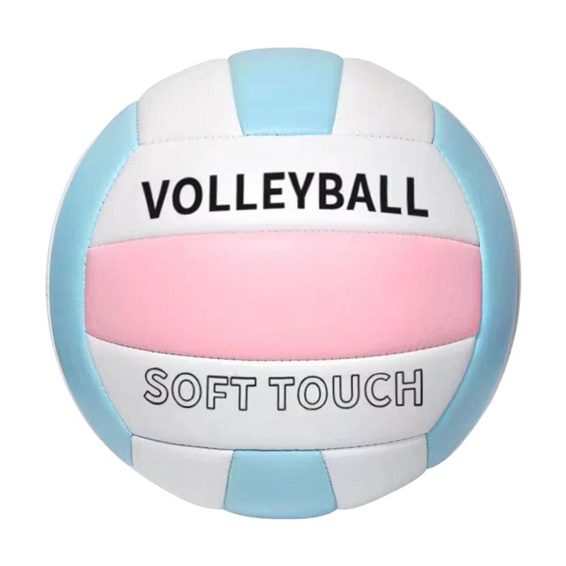 Official Size Waterproof PVC Volleyball for Indoor Outdoor Play - Recreational Ball