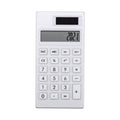 12-Digit Solar Calculator Portable Mini with Aluminum Alloy Body for Students & Professionals