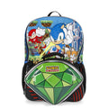 Kids Sonic the Hedgehog Backpack and Lunch Bag Set - School & Travel Gear