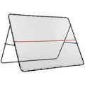 Adjustable Rebounder Net for Soccer, Baseball & Tennis Practice – Foldable Training Goal