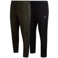 Men's Lightweight Stretch Jogger Pants 2 Pack - Athletic & Casual Fit