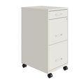 18-Inch Deep 3-Drawer Metal File Cabinet - Mobile Office Storage