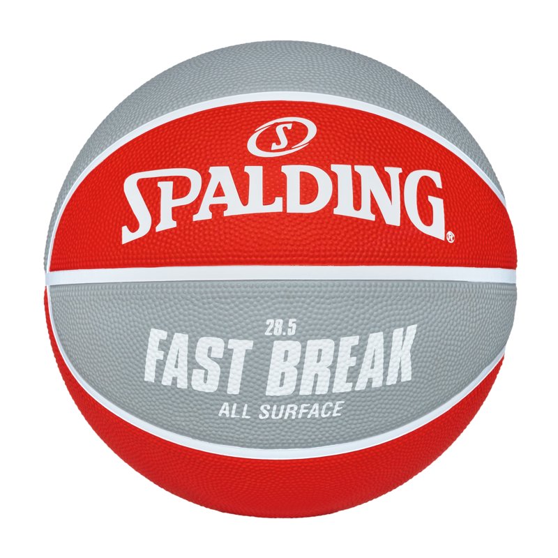 All Surface Rubber Basketball 28.5 Inch - Spalding Fast Break