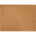 36x24 Cork Board with Oak Wood Frame - Office & Home Decor