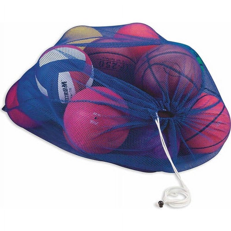 XXL Mesh Bag Blue - Durable 45x36 Inch Mesh Storage Bag for Sports & Recreation
