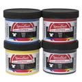 Fabric Screen Printing Starter Kit with Water-Based Inks - 4 Colors