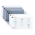 Spellbinders XL Universal Plate System - 7 Plates for Die-Cutting & Embossing